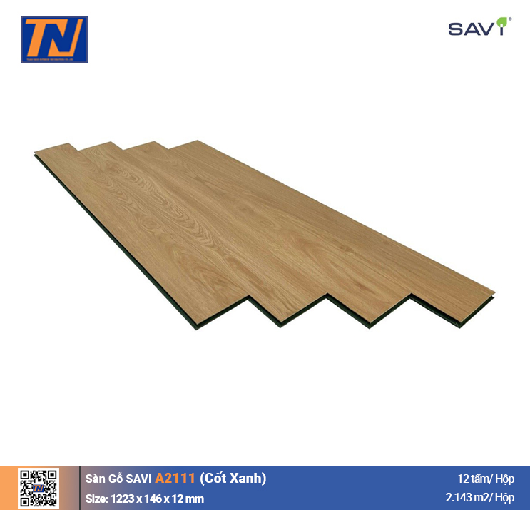 Sàn Gỗ Savi A2111_Cốt Xanh