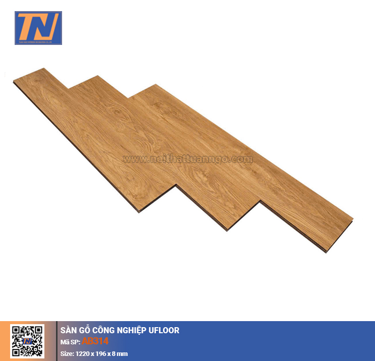 Sàn gỗ Ufloor AB314_8mm