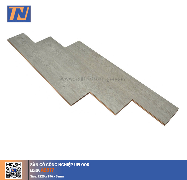 Sàn gỗ Ufloor AB317_8mm