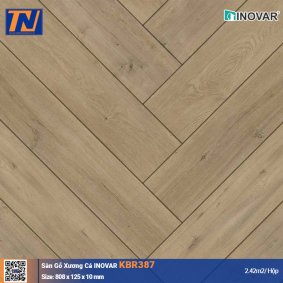 Sàn Gỗ Xương Cá Inovar KBR387