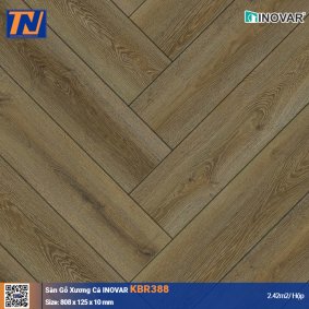 Sàn Gỗ Xương Cá Inovar KBR388
