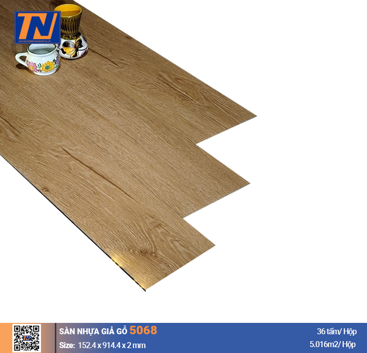 Sàn nhựa giả gỗ 5068