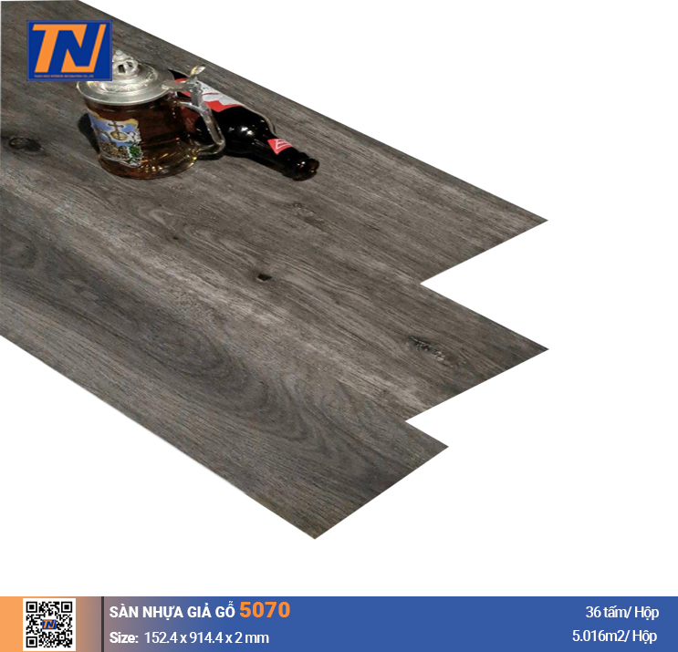 Sàn nhựa giả gỗ 5070