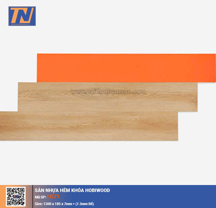 Sàn nhựa hèm khóa Hobiwood HS71
