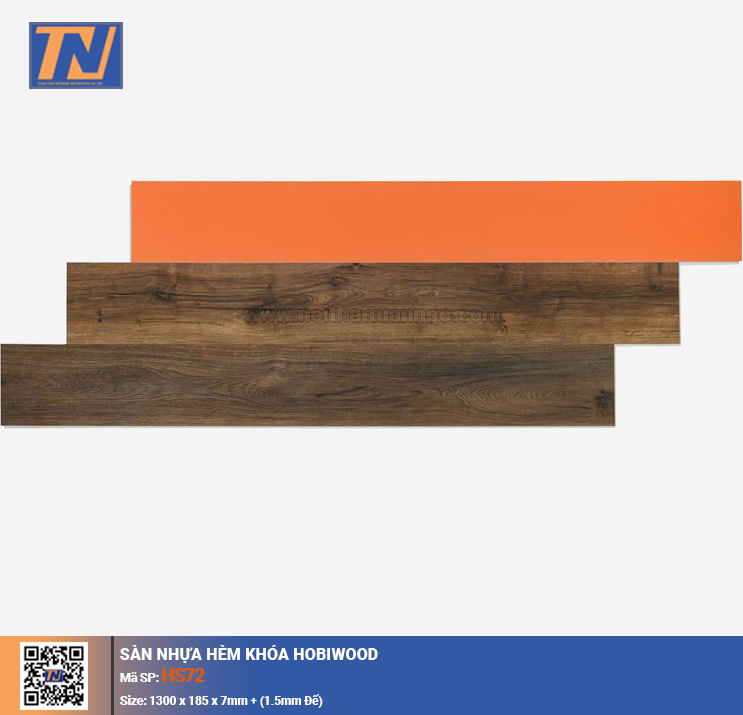 Sàn nhựa hèm khóa Hobiwood HS72