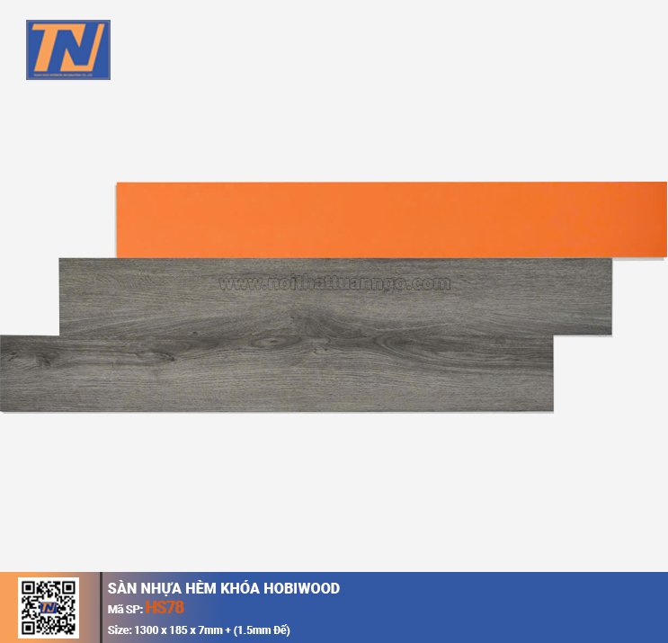Sàn nhựa hèm khóa Hobiwood HS78