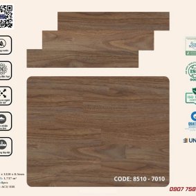 Sàn nhựa hèm khóa Korpan KP8510