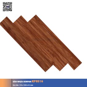 Sàn nhựa hèm khóa Korpan KP8516
