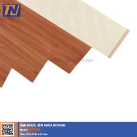 Sàn nhựa hèm khóa Korpan KP8506