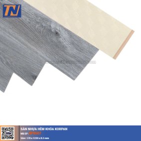Sàn nhựa hèm khóa Korpan KP8507