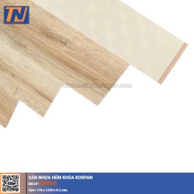 Sàn nhựa hèm khóa Korpan KP8509