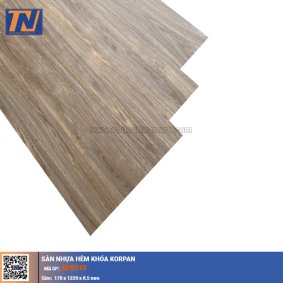 Sàn nhựa hèm khóa Korpan KP8510