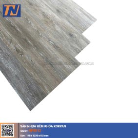 Sàn nhựa hèm khóa Korpan KP8512