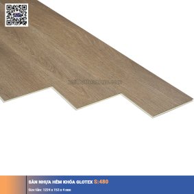 Sàn nhựa hèm khóa Glotex S:480