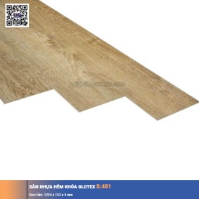 Sàn nhựa hèm khóa Glotex S:481