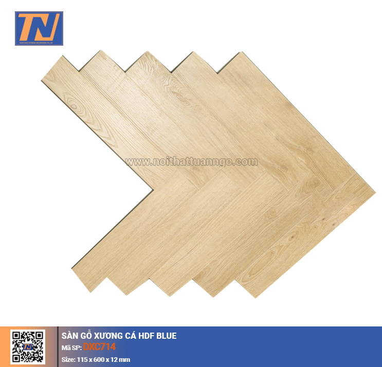 Sàn gỗ xương cá DXC714