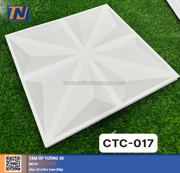 Tấm ốp tường 3D CTC-017