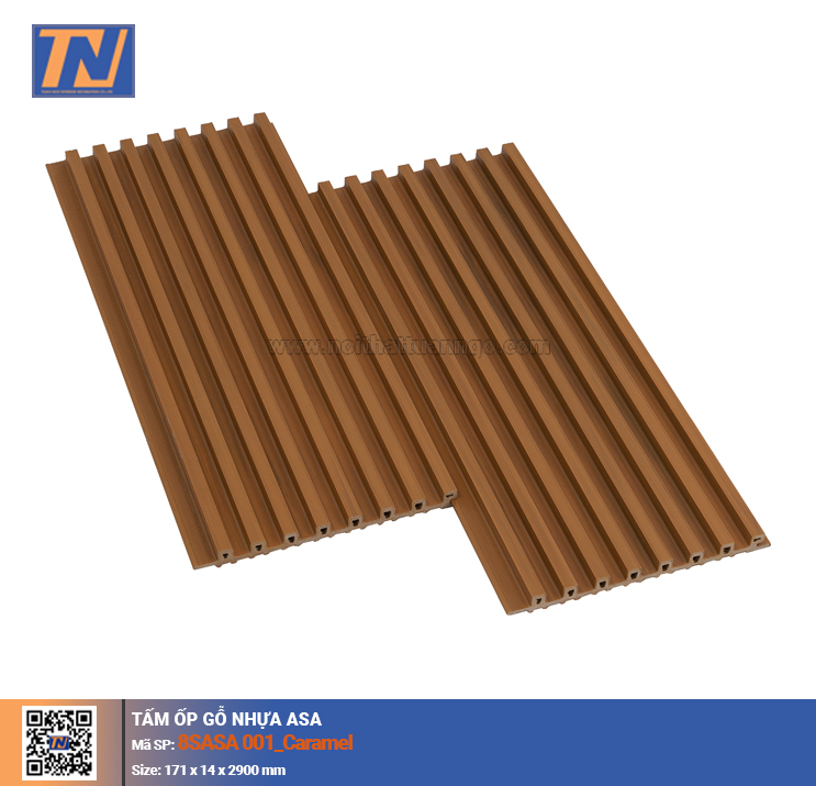 Gỗ ốp tường 8SASA-001_Caramel