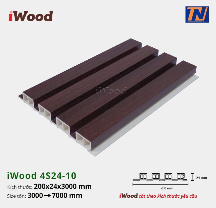 Tấm ốp iWood 4S24-10