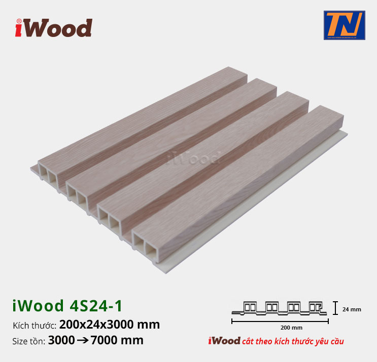 Tấm ốp iWood 4S24-1
