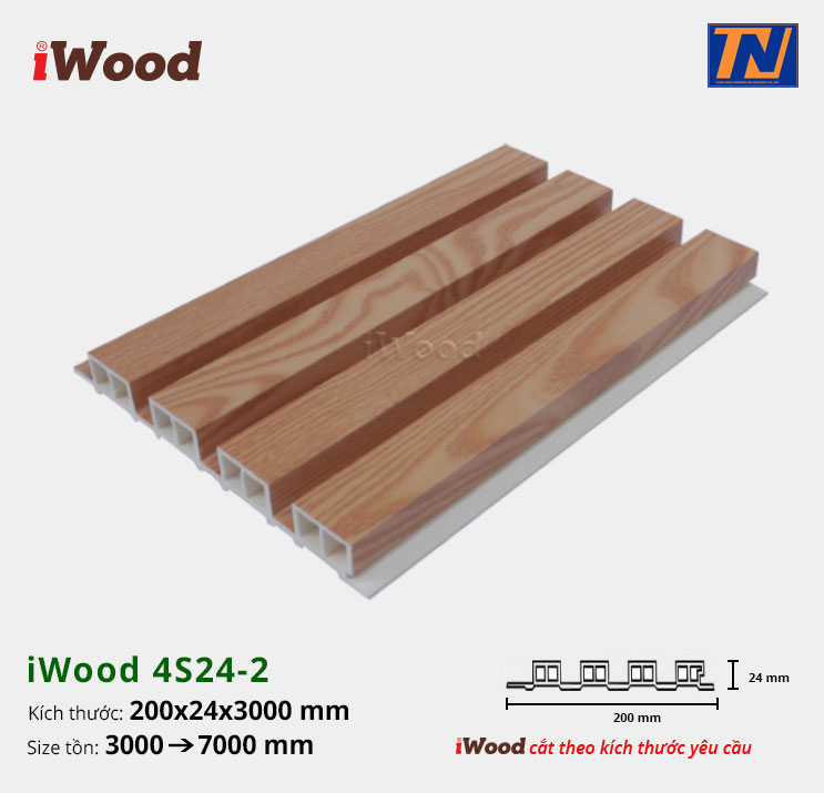 Tấm ốp iWood 4S24-2