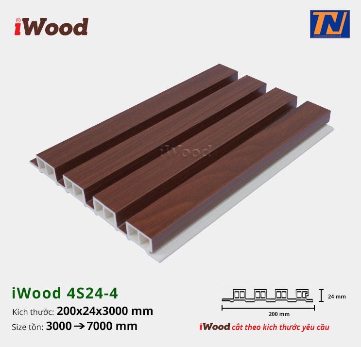 Tấm ốp iWood 4S24-4