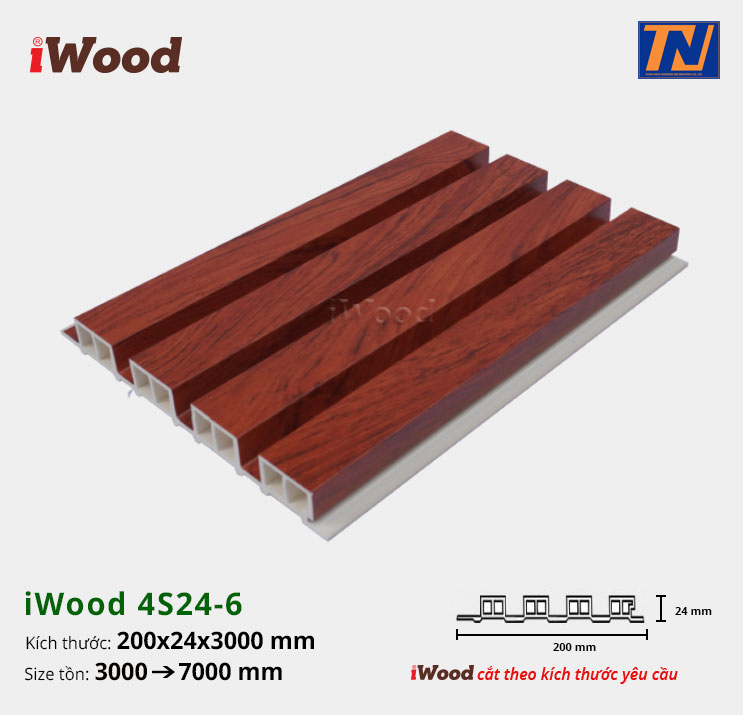 Tấm ốp iWood 4S24-6