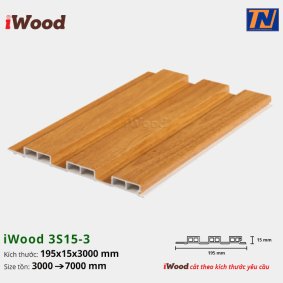 Tấm ốp iWood 3S15-3