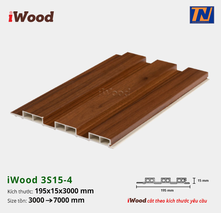 Tấm ốp iWood 3S15-4