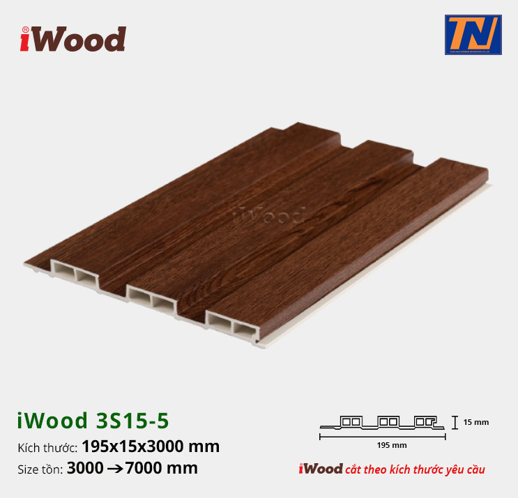 Tấm ốp iWood 3S15-5