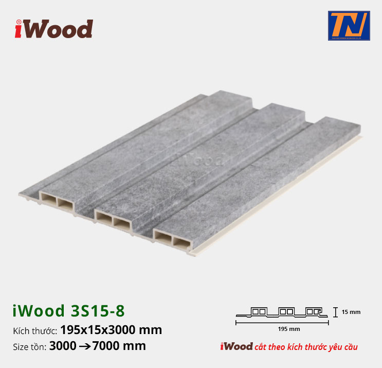 Tấm ốp iWood 3S15-8