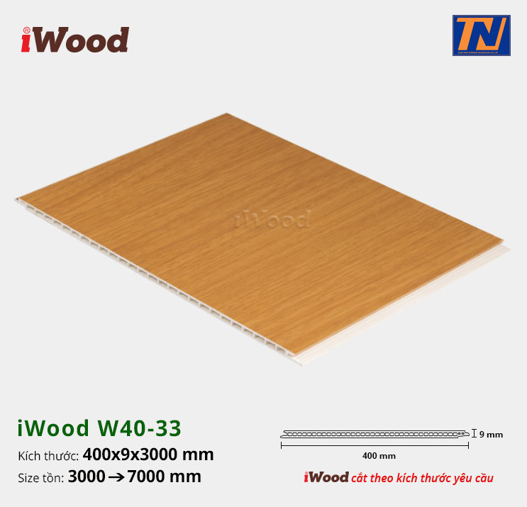 Tấm ốp iWood W40-33