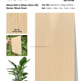 Tấm ốp đa năng than tre vân gỗ WG-4