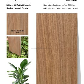 Tấm ốp đa năng than tre vân gỗ WG-6