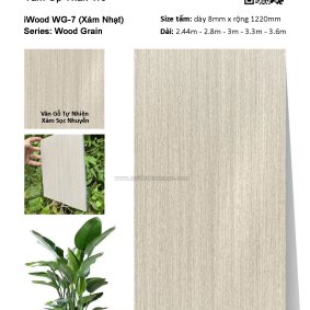Tấm ốp đa năng than tre vân gỗ WG-7