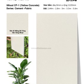 Tấm ốp đa năng than tre vân đá CF-1