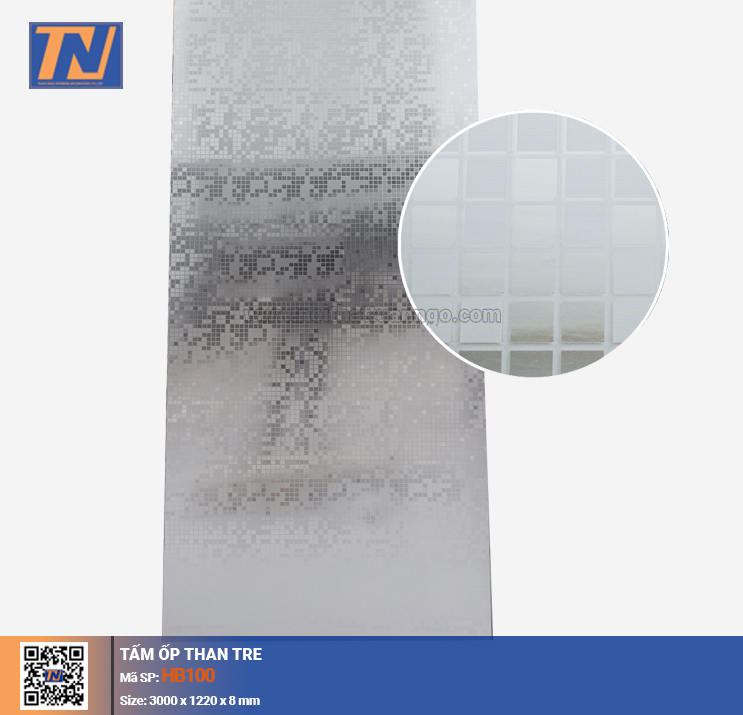 Tấm ốp than tre HB100