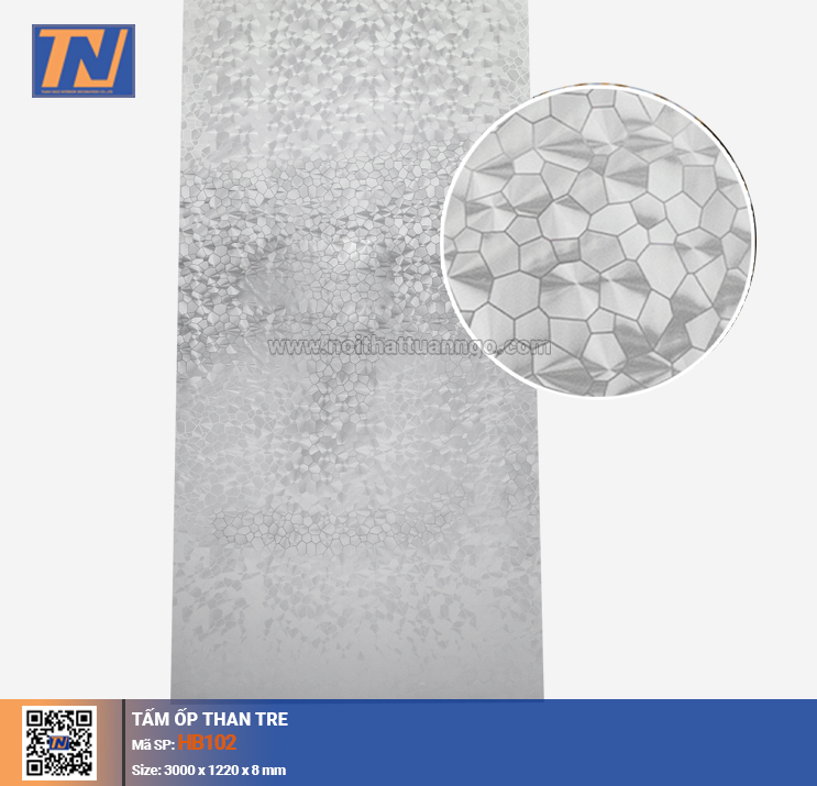 Tấm ốp than tre HB102