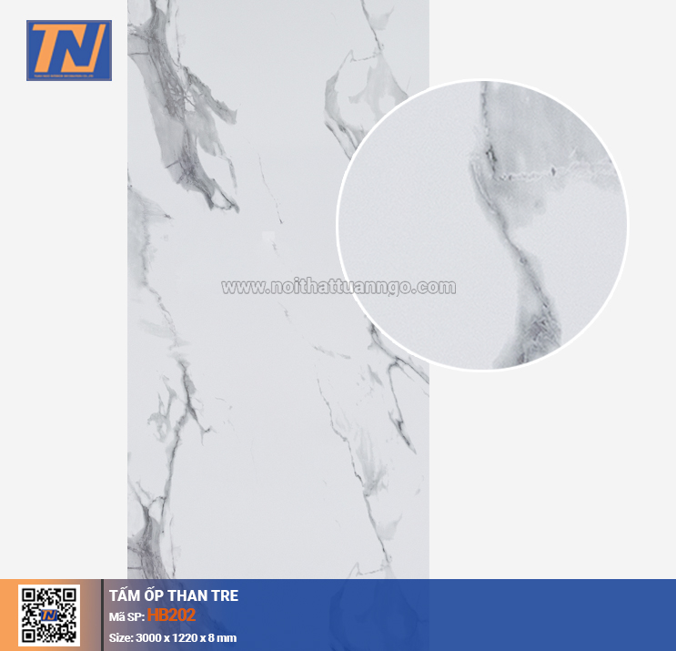 Tấm ốp than tre HB202