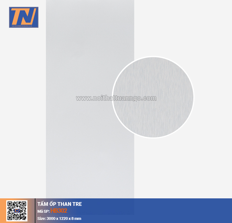 Tấm ốp than tre HB302