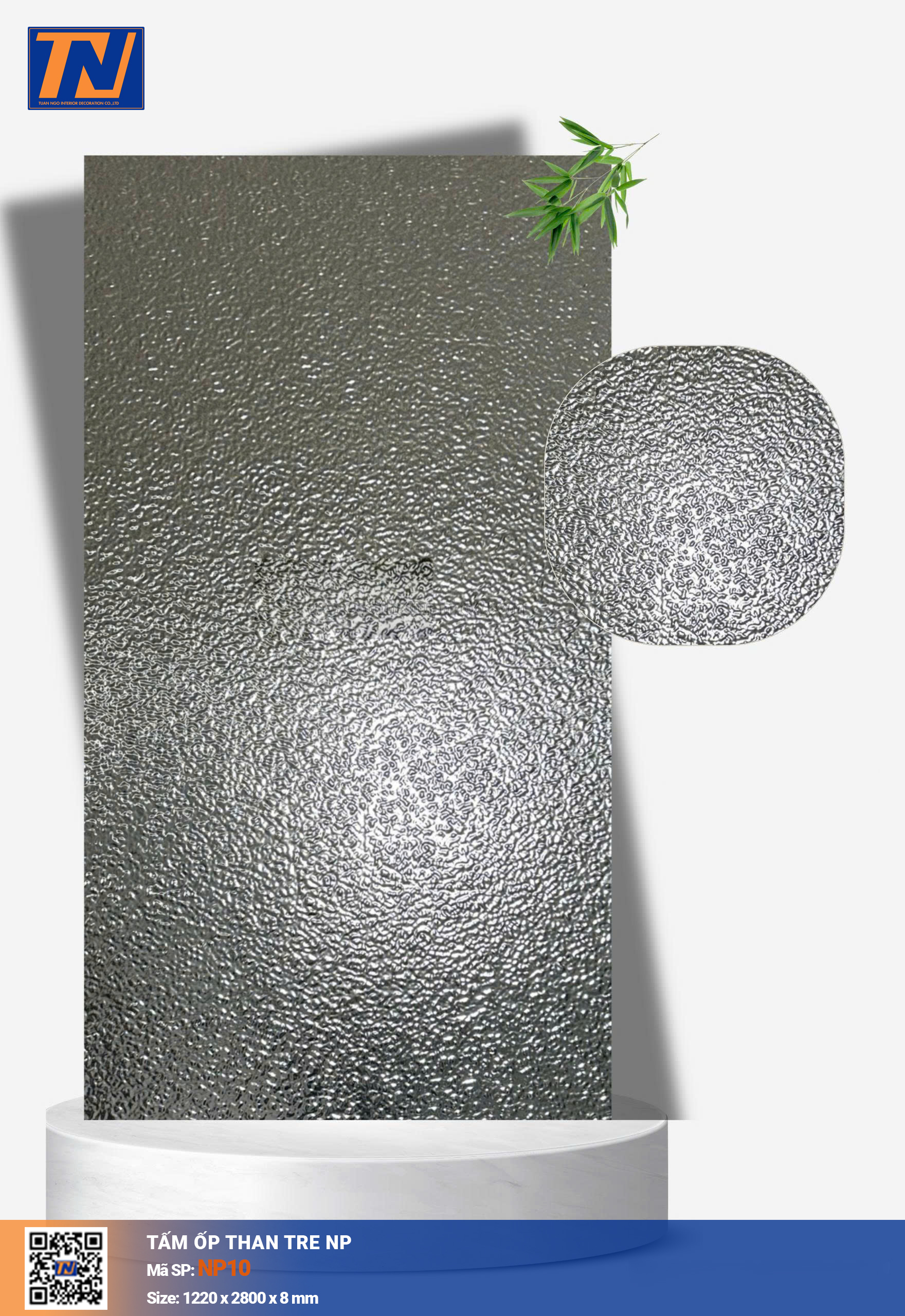 Tấm than tre NP10
