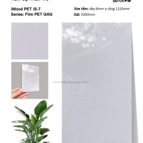 Tấm ốp than tre Film PET iS-7