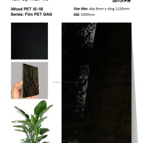 Tấm ốp than tre Film PET iS-1B