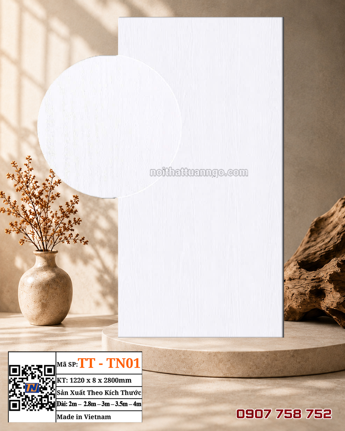 Tấm ốp than tre TT-TN01