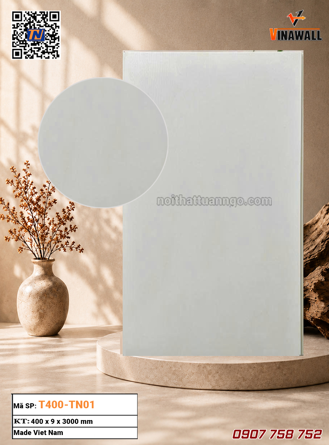 Tấm ốp phẳng T400-TN01