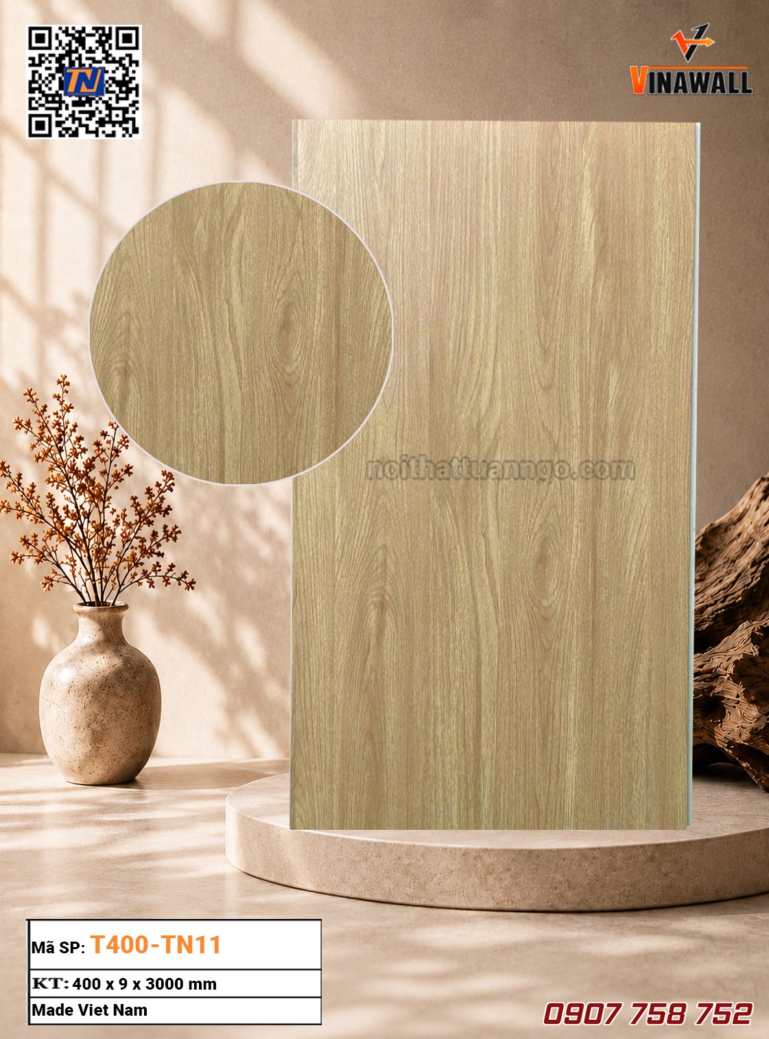 Tấm ốp phẳng T400-TN11